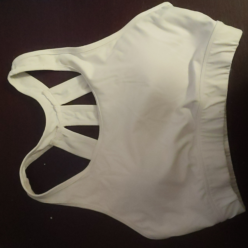 White trio bra